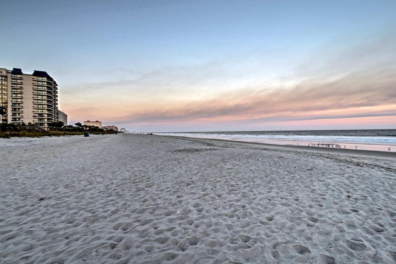 Myrtle Beach Condo With Ocean Views - Walk To Beach! ภายนอก รูปภาพ