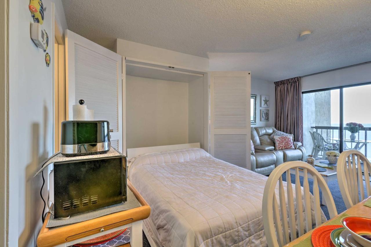 Myrtle Beach Condo With Ocean Views - Walk To Beach! ภายนอก รูปภาพ