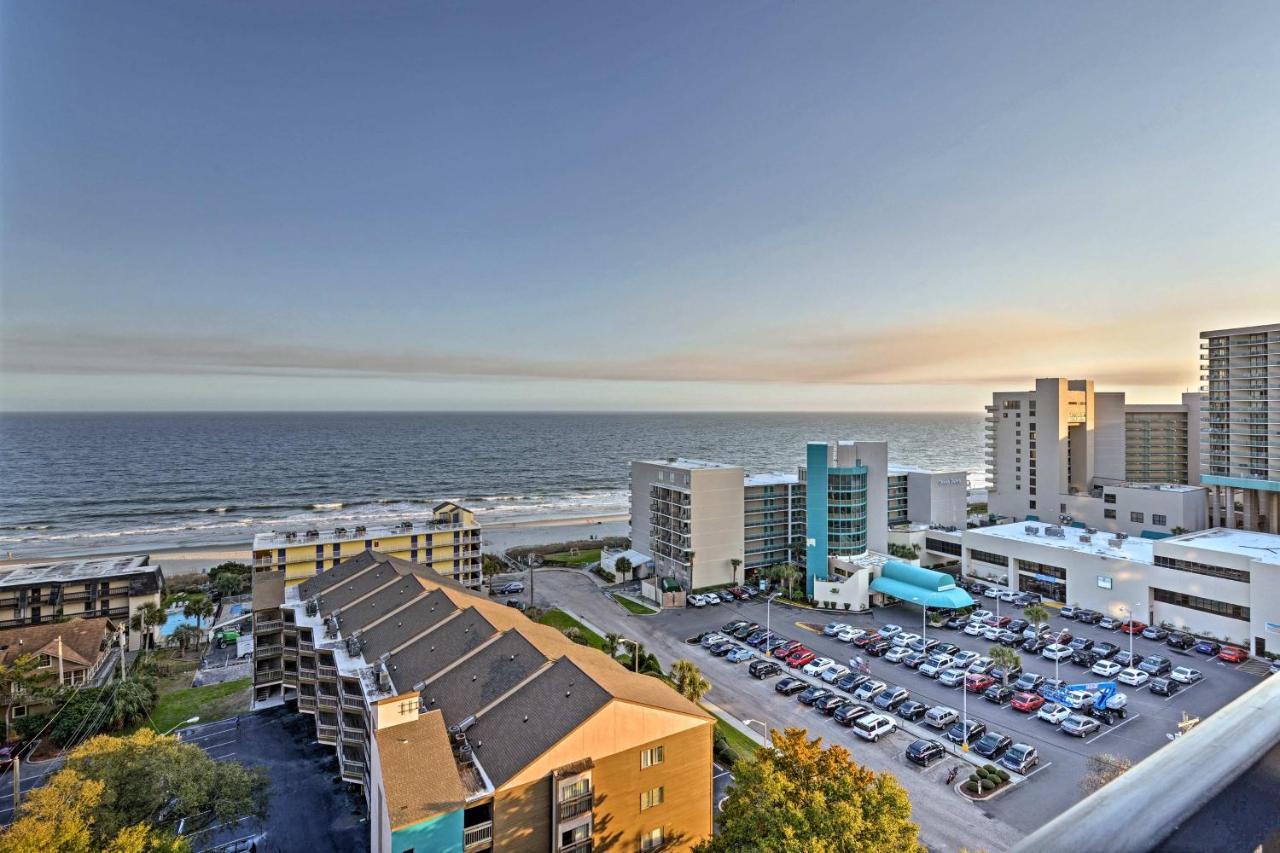 Myrtle Beach Condo With Ocean Views - Walk To Beach! ภายนอก รูปภาพ